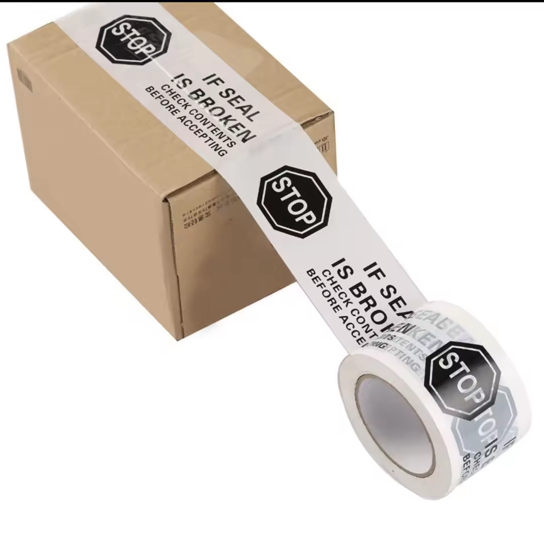 White Tape with 1 Color Logo