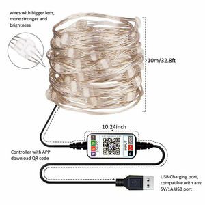 Гирлянда светодиодная уличная, RGB, USB 2020, 2/5/10/12/15/20 м - Product Image 2