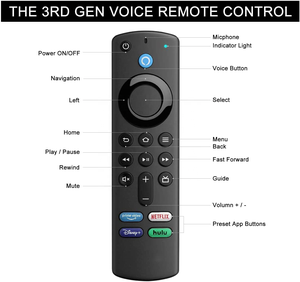 Günstiger Preis Lerncode STB Ersatz des 3. GEN Fire TV Stick 4K Sprach fernbedienungen L5B83G für TVBox STB Media Player
