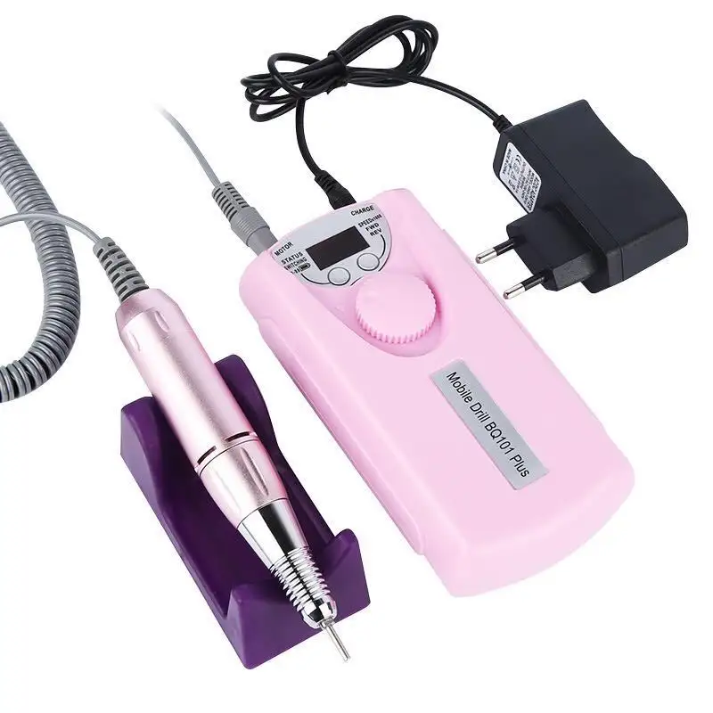 Rechargeable Electric Nail Drill Machine Manicure 35000 RPM E File Portable Electrical Nail Drill Machine