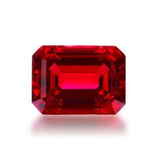 <strong>Ruby</strong> Stone AGL Certified 5A Grade Lab Grown <strong>Ruby</strong> Emerald Cut Pear Cut <strong>Fine</strong> Jewelry Synthetic Loose <strong>Ruby</strong> - Product Image 3