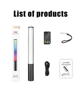 LUXCEO P400 RGB floresan lamba el şarj edilebilir LED Video işığı değnek LED fotoğraf işığı fotoğrafçılık için 2500-6500K - Product Image 5
