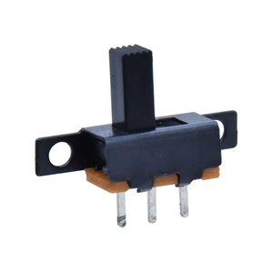 SS12F55 SMT slayt anahtarları 2 yollu 3 Pin EG EG 1P2T dikey dik açı Mini geçiş anahtarı montaj deliği ile - Product Image 1