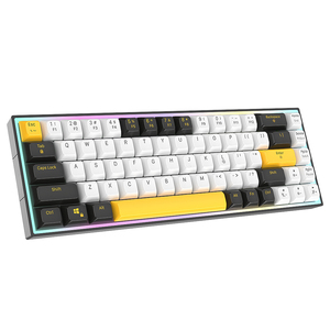 Tmice Hall Effect แป้นพิมพ์แม่เหล็กแบบมีปุ่มกด68ปุ่ม tkl คีย์บอร์ดสำหรับเล่นเกม RGB แบบมีสายขนาดกะทัดรัด - Product Image 2
