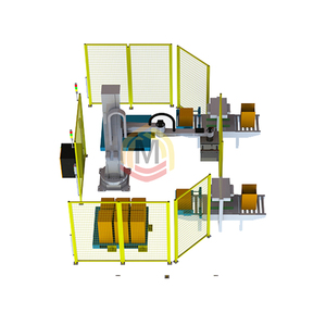 Automatische Absack maschine mit Roboter palet tieren zum Palet tieren Handling Schweißen Laden und Entladen - Product Image 6