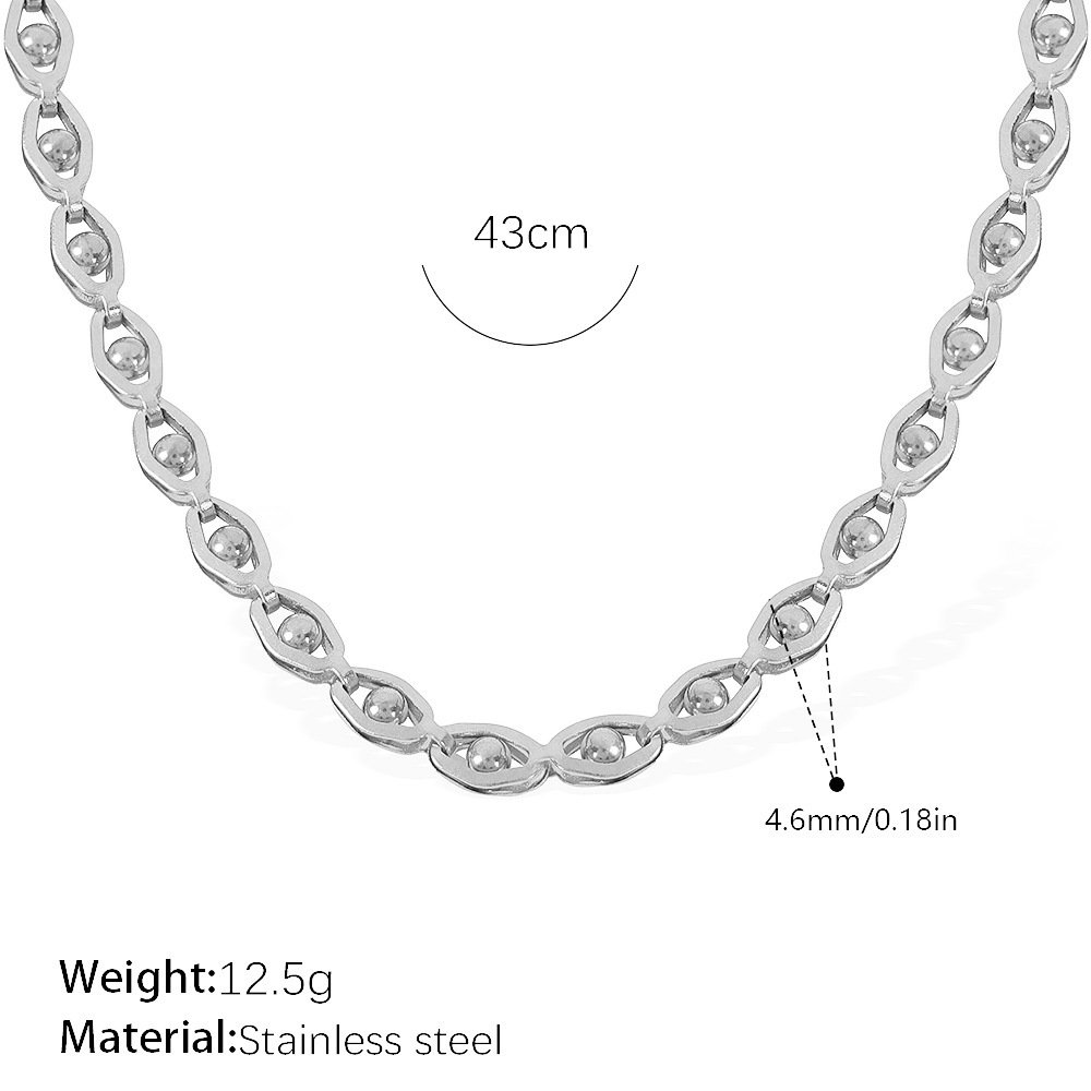 Collar de plata XL115S