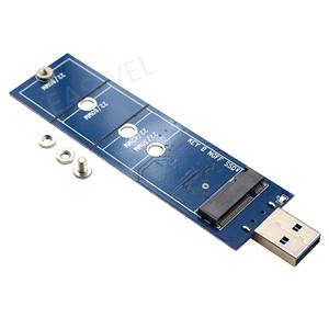 M.2ใหม่เป็น USB อะแดปเตอร์5Gbps M.2คีย์ SSD USB 3.0เป็น2280 M2 NGFF SSD ไดรฟ์อะแดปเตอร์แปลงการ์ดรีดเดอร์ SSD - Product Image 4