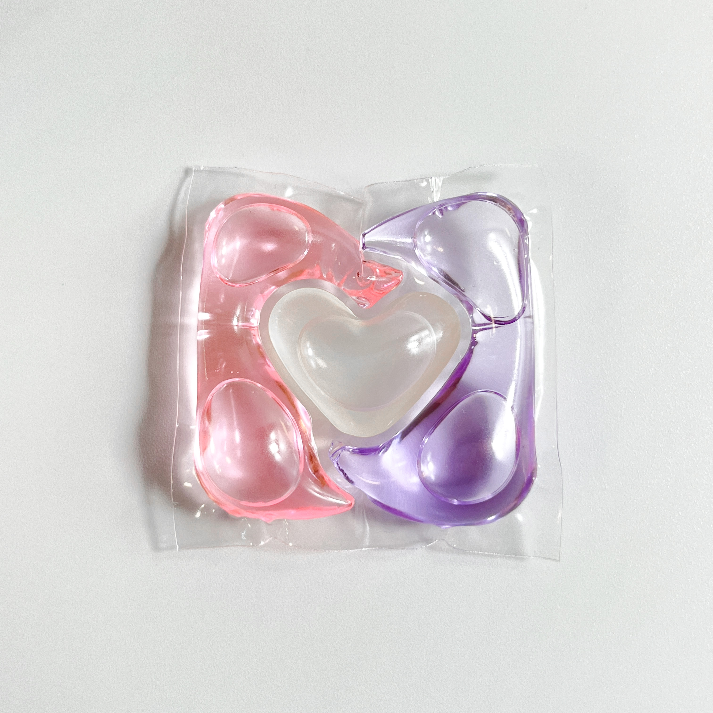 Pink, white, purple