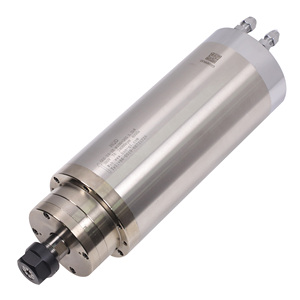 HQD GDZ-24-1B <strong>3.2KW</strong> 100mm Water Cooling 400HZ <strong>Spindle</strong> <strong>Motor</strong> for Stone and Metal Working Cnc Router - Product Image 2