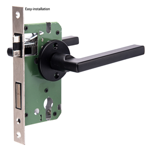 Kapalı daireler ve güvenli için anahtar giriş kilidi ile dayanıklı ve anti-hırsızlık alüminyum alaşımlı kapı kolu - Product Image 1