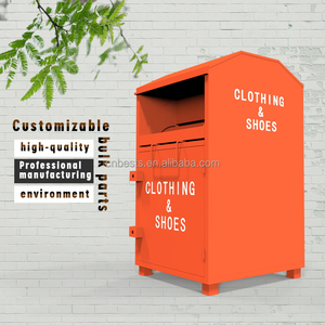 新型社区使用环保公共区域衣物收集箱智能垃圾分类垃圾箱 - Product Image 4
