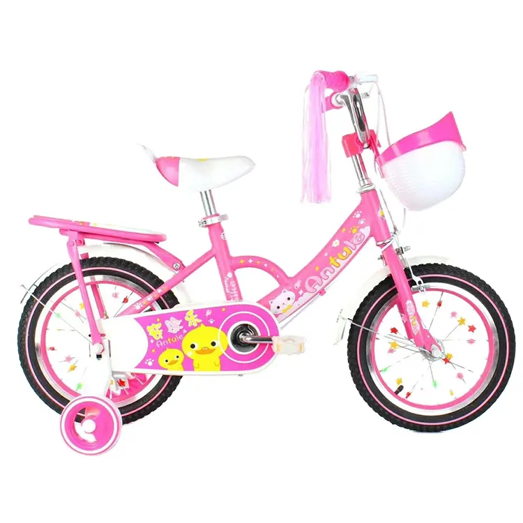 गर्म बिक्री सस्ते प्यारा बच्चों चक्र/बच्चे बाइक प्रशिक्षण के पहियों के साथ लड़कियों के लिए