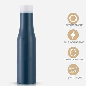 Aspirador de escritorio inalámbrico de 2500mAh, Mini aspirador de coche de tamaño pequeño con luz nocturna, fuente de alimentación USB eléctrica, función seca - Product Image 5