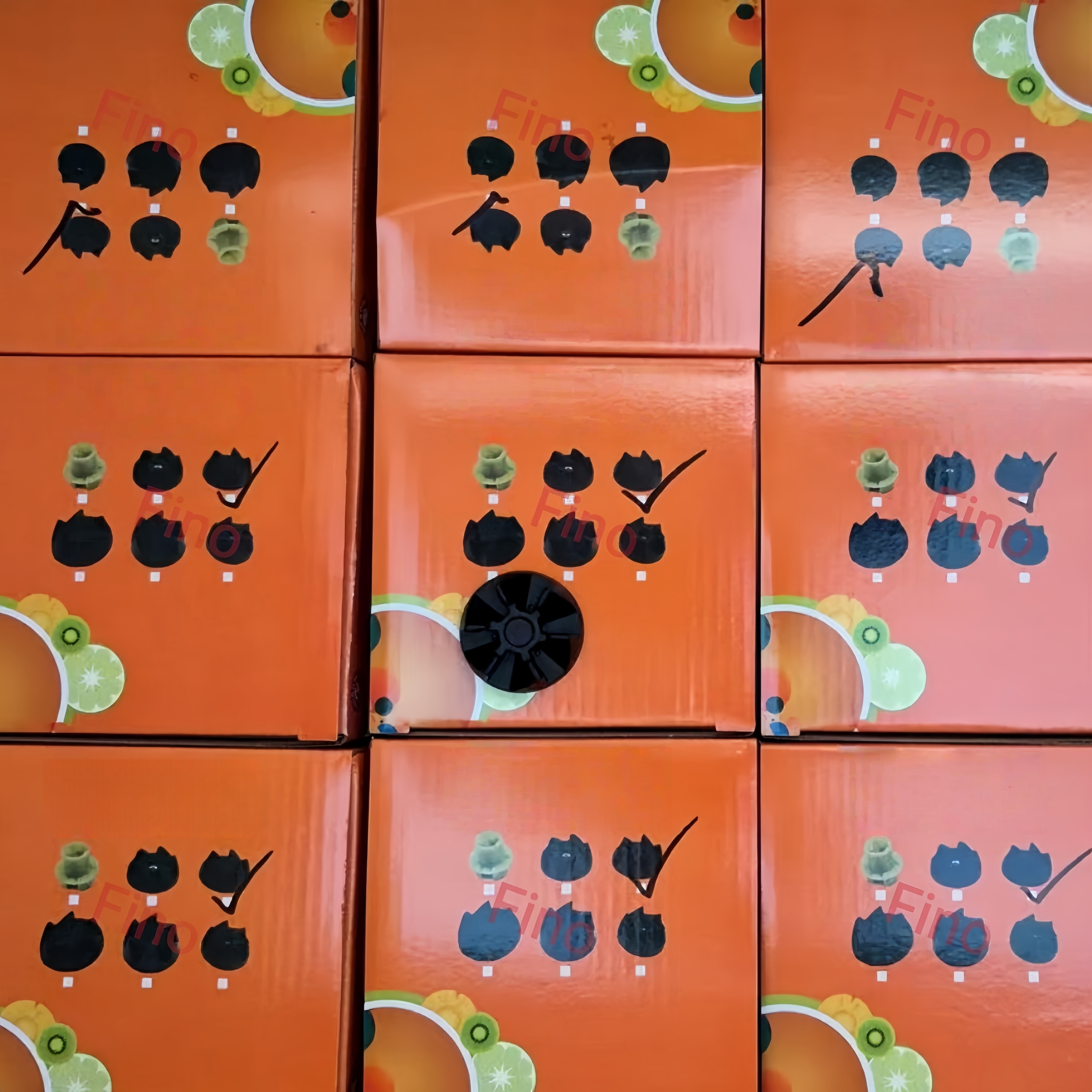 caja de color