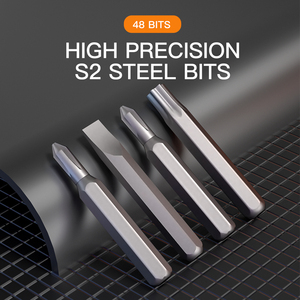 <span class=keywords><strong>Mini</strong></span> cao cấp chính xác 51 1 túi tuốc nơ vít <span class=keywords><strong>kit</strong></span> đa chức năng S2 thép sửa chữa công cụ cho điện thoại máy tính xách tay PC ps5 DIY lớp OEM - Product Image 6
