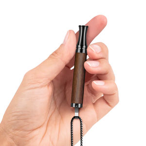 עץ להפסיק לעשן תליון אנטי חרדה תכשיטים משרוקית מדיטציה לשריקה ללא עישון שרשרת נשימה עבור חרדה - Product Image 3