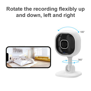 A3 ไร้สาย WiFi สมาร์ทจอภาพเด็ก 360 องศาหมุนกล้องรักษาความปลอดภัยภายในบ้านสําหรับสุนัข/ทารก/ผู้สูงอายุ - Product Image 3
