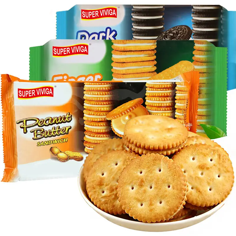 Sandwich aux cacahuètes OEM, Emballage assorti de Biscuits