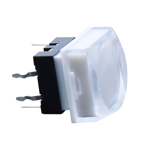 Interruttore tattile illuminato LCD 12x12x13.7mm con tappo a LED tattile interruttore a pulsante per Console Audio Video - Product Image 5