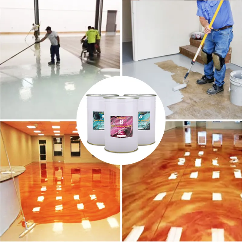 Epoxy Flooring for Floor 100% Resin Good Leveling Flooring Epoxy Resin Paint Epoxy Floor Coating Epoxy Resin Kit