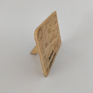 Özel yapmak ahşap harita hatıra hediye ahşap çerçeve tarzı masaüstü duvar haritası - Product Image 4