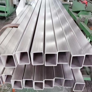 מחיר המפעל 80 x80 40*40 304 304l 316 316l צינור נירוסטה מרובע צינור נירוסטה