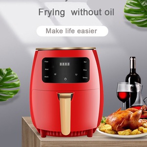 Friggitrice ad aria all'ingrosso LED Touch Screen Timer di temperatura regolabile tenere caldo e preriscaldare la funzione di friggitrice ad aria intelligente senza olio - Product Image 4