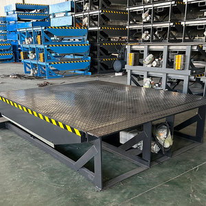 Plataforma de carga hidráulica, nivelador de 10 toneladas, plataforma de carga hidráulica, almacén de fábrica, plataforma de carga y descarga de contenedores