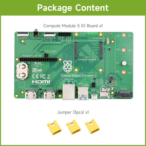 Modulo di calcolo 5 Kit di sviluppo ufficiale Raspberry Pi tra cui modulo di calcolo 5 IO modulo di elaborazione scheda 5 IO Case CM5104032 - Product Image 3
