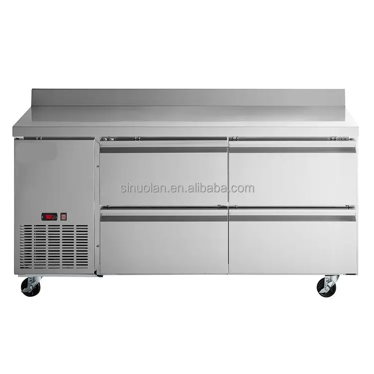 Refrigerador de mesa de trabajo, ahorro de energía, bajo Banco, congelador, a buen precio