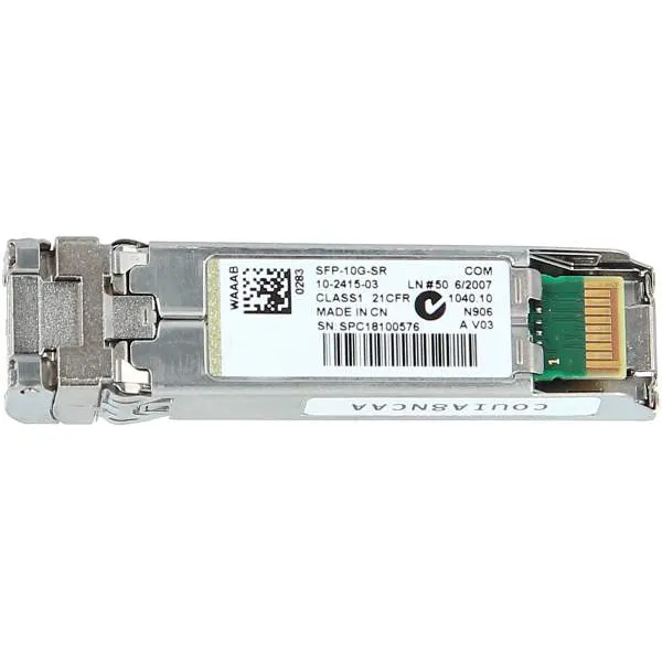 Orijinal yeni Ciscos 10G SFP + LC konektörü optik alıcı-verici modülü SFP-10G-SR =