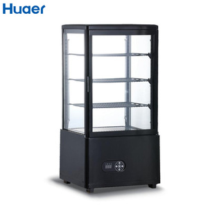 Ba Lớp Thiết bị làm lạnh hiển thị cửa kính trưng bày bánh hiển thị tủ lạnh tủ xoay bánh tủ lạnh - Product Image 4