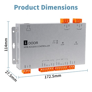 1 porta TCP/IP Web Embedded server software scheda di controllo accessi FD-ACN1B - Product Image 4