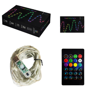 ที่มีคุณภาพสูง IP65กลางแจ้ง5โวลต์ USB Plug-And-Play แบบชาร์จสมาร์ท RGB CW การควบคุมระยะไกลนำแถบแสง - Product Image 1