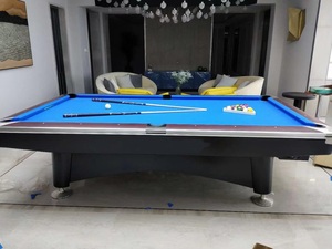 Naipni Cao End Tùy Chỉnh Chuyên Nghiệp 9ft Rắn Gỗ Billiard Hiện Đại Bàn Hồ Bơi Với Đầy Đủ Phụ Kiện - Product Image 3