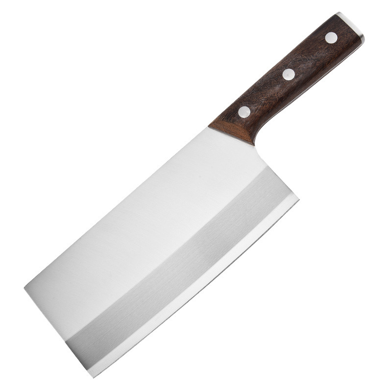 K0139 steel head wooden handle slicing knife