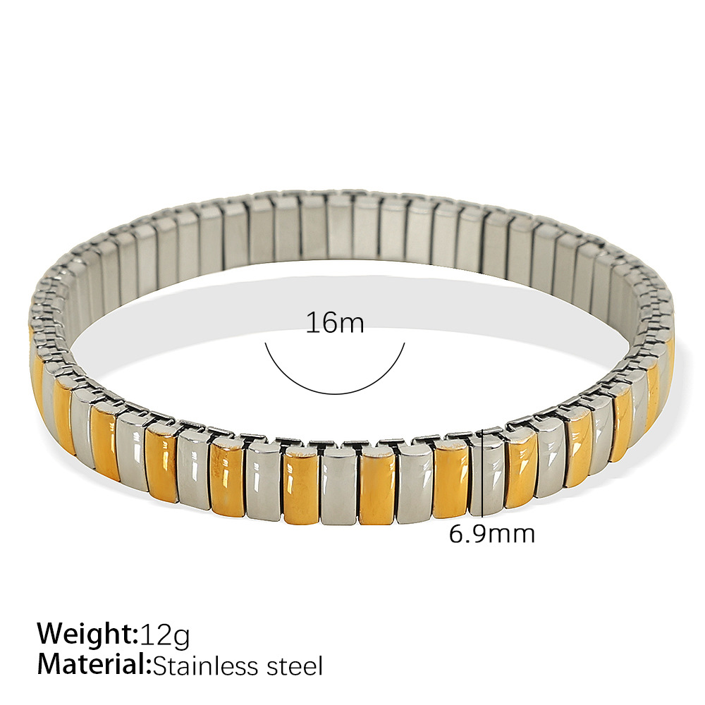 Bracelet élastique bicolore SL45