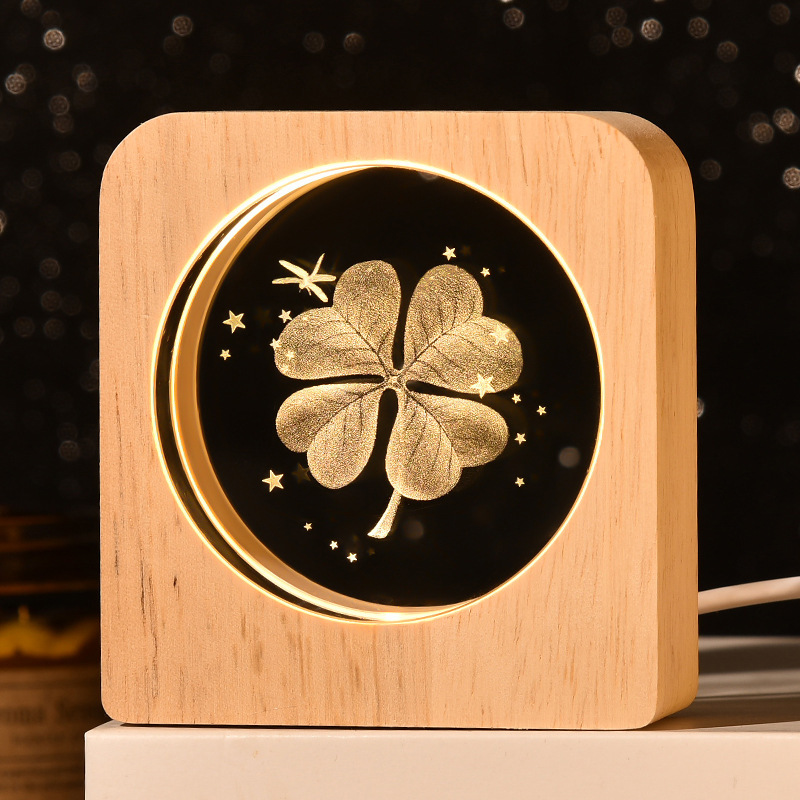 Cavo USB quadrifoglio Big Ben (luce calda).