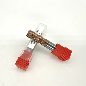 Karbür topu burun alüminyum frezeler freze kesicisi yuvarlak Tungsten karbür Fresa 4 flüt frezeler CNC makinesi araçları karbür kesici - Product Image 6