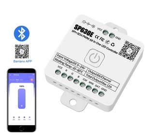 SP630e светодиодный контроллер rgbic rgbcct rgbw rgb cct 5 В 12 В 24 В cob pwm пиксельный контроллер светодиодной ленты