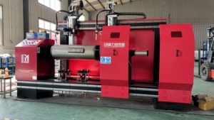 China Factory Air Compressor Tank MIG Welding Machine Cylinder Automatic Double Head Circular Seam <strong>Welder</strong> - Product Image 4