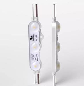 DC 12V 3WLEDモジュール (インジェクションレンズ付き) SMD2835 3LED/pc広告デザインLED照明モジュール高輝度モジュール - Product Image 4