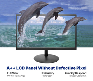 Monitor LCD de pantalla universal de 19, 20, 22, 24 y 27 pulgadas, para ordenador de oficina, OEM, precio barato de fábrica, monitor de juegos de PC de escritorio LCED