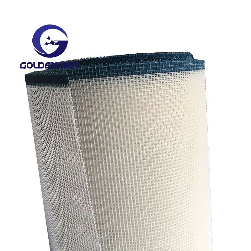 100% Food Grade Polyester Plain Conveyor Belt Forming Fabrics Mesh Belt For Juice Squeezing