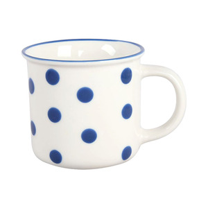 Simple and Fashionable Ceramic <strong>Cup</strong> with Six Colors Dot Design Customizable <strong>pink</strong> Ceramic Mug - Product Image 5