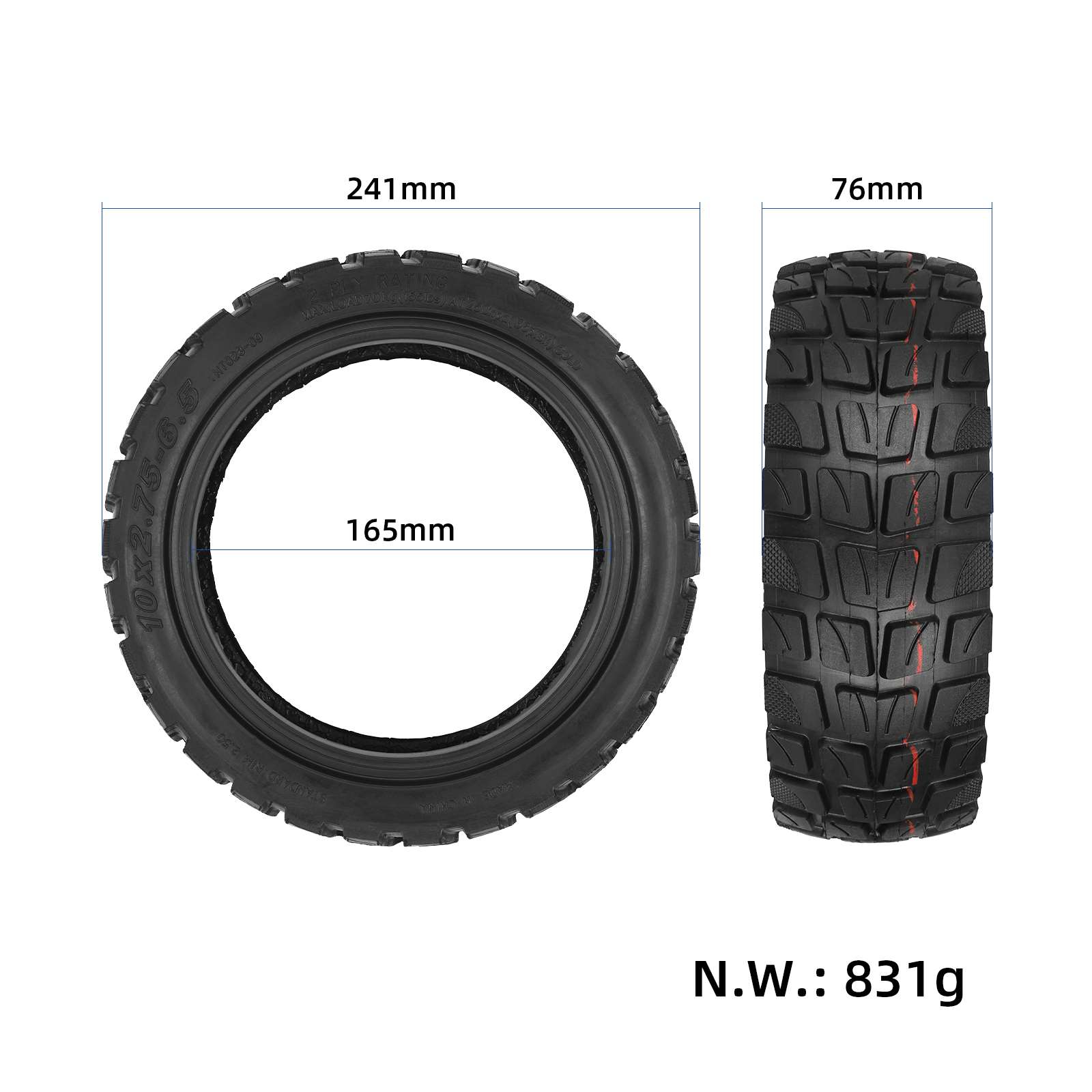 Pneu tout-terrain tubeless 3286,00