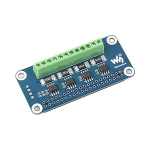 4-канальный монитор тока/напряжения/мощности для Raspberry Pi, I2C/SMBus - Product Image 1