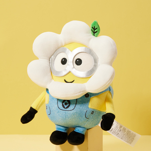 MINISO Minion çiçek serisi Polyester ve Spandex peluş eğlenceli oyuncak toptan ve özelleştirme ile hayvan dolması - Product Image 4