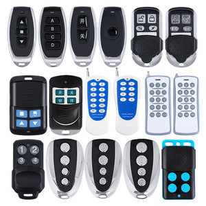 ガレージドアゲートDuplicator用433MhzワイヤレスRFリモートコントロールキーオープナー学習コード - Product Image 1