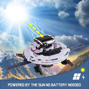 DIY Solar Power <span class=keywords><strong>Science</strong></span> Kit Pädagogisches Roboters pielzeug 6 <span class=keywords><strong>in</strong></span> 1 DIY Robotics STEM Wissenschaft experiment Solar roboter Spielzeug für Kinder